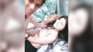 Paki paramours sex MMS video dripped online