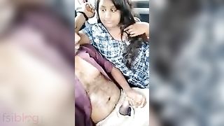 Breasty HONEY Telugu car sex MMS episode