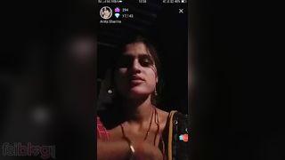 Dehati Bhabhi Live sex with husbands brother