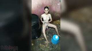 Manipuri legal age teenager bare washroom selfie episode