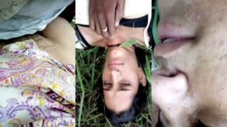 Dehati bawdy cleft fucking outdoors video scandal