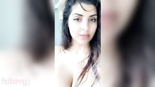 Super sexy booby wife nude shower selfie movie