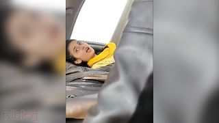 Paki college beauty blowjob to her bf in car