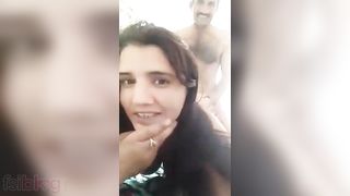 Indian bf girl receives fucked in doggy position