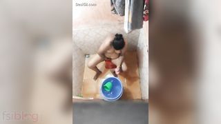 Plump amateur aunty nude bath indian video XXX MMS