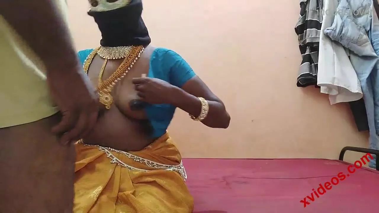 Robber in mask and yellow T-shirt fucks Desi housewife in XXX video INDIAN SEX on TABOO.DESI™ photo