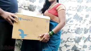 Sex with the Desi girl is XXX tips the delivery guy gladly takes