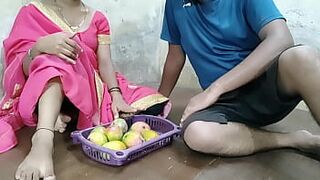 Buyer is ready to buy mango if the Desi seller lets fuck XXX hole