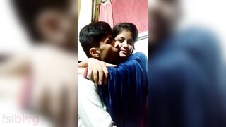 Young Desi couple poses for amateur MMS video during XXX fucking