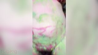 Juicy desi XXX whore gets her colourful pussy fucked MMS