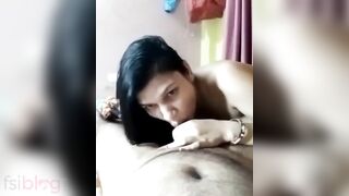 XXX wife has pussy fucked in first-person MMS homemade Desi porn