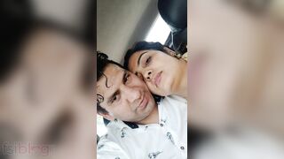 MMS video of guy who paws teen Desi in car and exposes her XXX assets