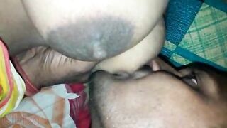 Bosomy Desi charmer is made to be fucked by her partner in MMS video