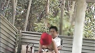 XXX lover enjoys outdoor fucking arranged by another guy's Desi wife