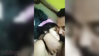 MMS video of Desi guy who tempts hot XXX neighbor into a blowjob