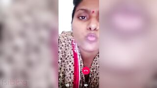 Desi village Dehati Bhabhi tempts her XXX sponsor via video link