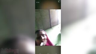 Rajasthani Desi village girl shows boobs on live video XXX call