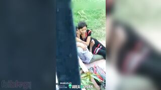 Caught libertine college girl fuck outdoor with BF, MMS desi randi sex