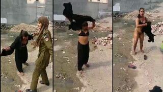 Paki randi strip her cloths outdoor in front police and saying "lo talashi". Desi mms