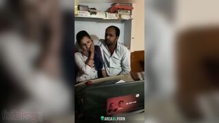 Village teacher pesters and seduces for sex a student at school - Desi MMS