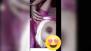 Desi Mom cookie show for her sons friend movie scene