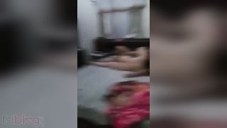 Obese Bhabhi cheating sex clip caught by her spouse