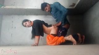 Indian Desi angel painful hardcore sex with her co-worker