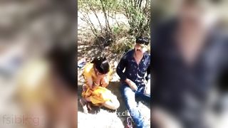 Desi paramours caught fucking outdoors by strangers