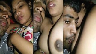 Cute Desi legal age teenager beauty boob cram nipp engulf