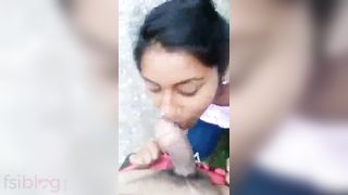 Open blowjob sex movie of a Desi gal from Telugu Nadu