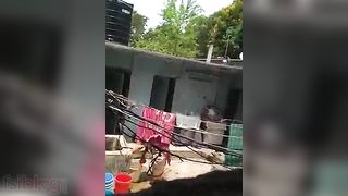 Voyeur sex video neighbour bhabhi washing pussy outdoors