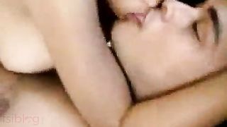 Porn movie scene upload of a perverteds youthful pair enjoying home sex