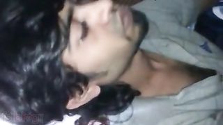 Desi mms of a cute college angel enjoying home sex with lover