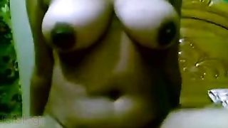 Older Telugu chap bonks his young large breasts sister in law