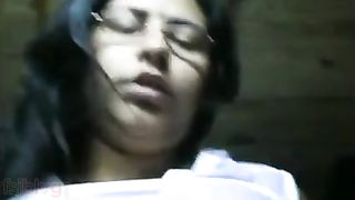 Horny bhabhi receives her pussy fingered and screwed by spouse