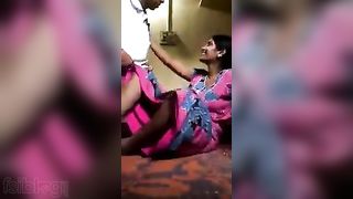 Telugu sex movie scene of desi pair enjoying hardcore fucking
