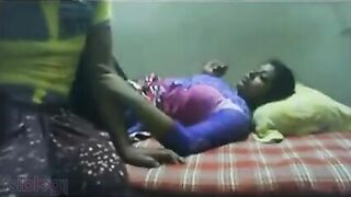Tamil sex movie scene of horny college gal with her lover