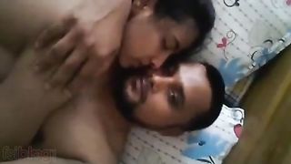 Desi wife extramarital affair sex tape with office co worker