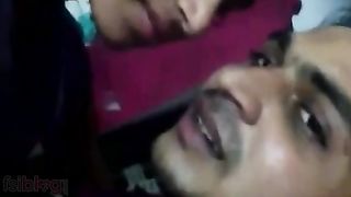 Excited Desi Aged Couple Making out after lengthy time